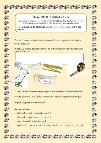 Unidades de longitud I