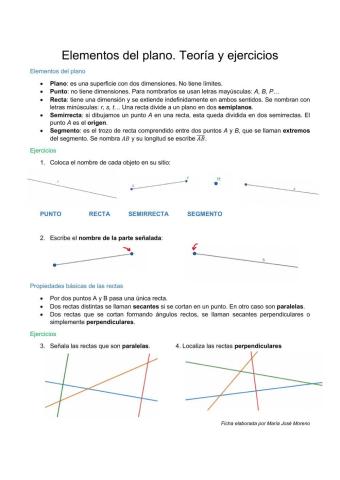 Elementos del plano