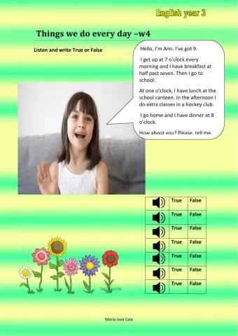 Things we do every day-w4