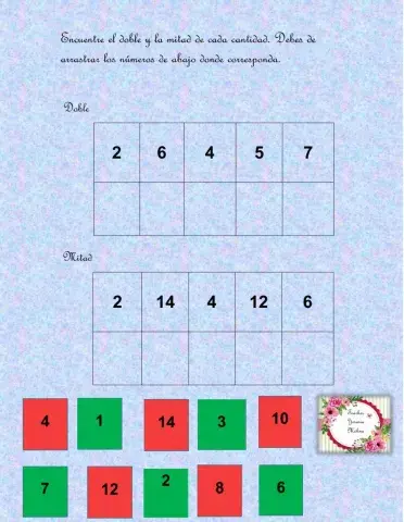 Doble y Mitad de un número