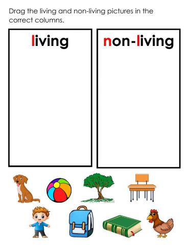 Living and Non-living