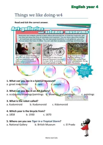 Things we like doing-w4