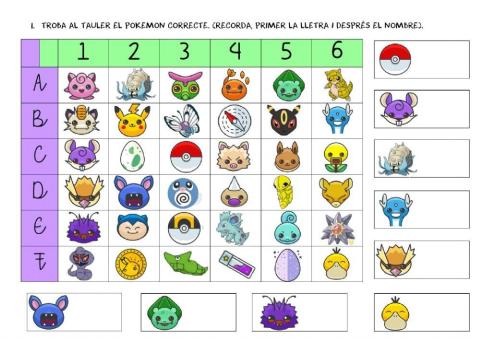 Troba el POKEMON correcte!