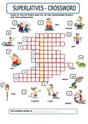 Superlatives crossword