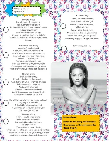 -If I were a boy- by Beyonce