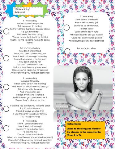 -If I were a boy- by Beyonce