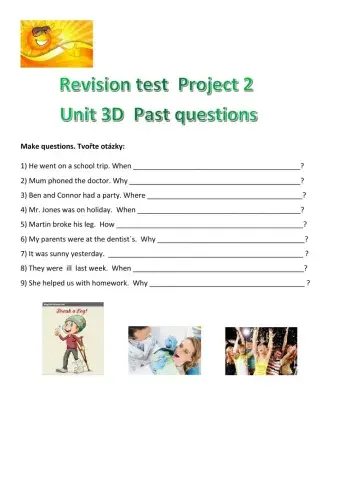 Past simple questions