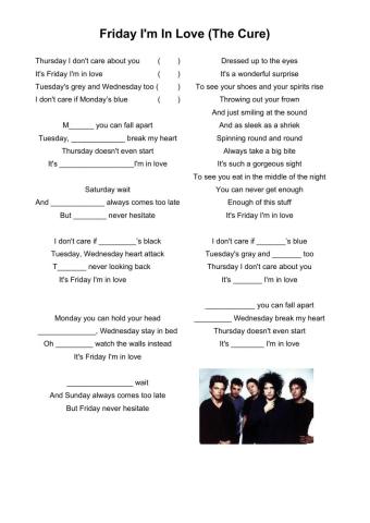 Days of the Week Song