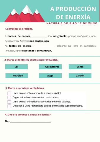 Produción de enerxía