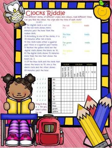Clocks Riddle