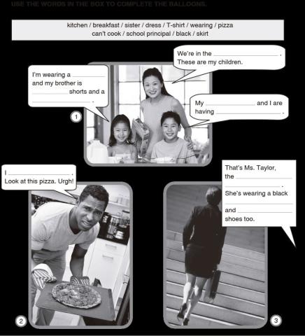 Complete the dialogue