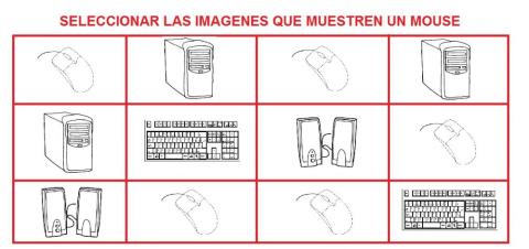 Seleccionar el mouse o ratón