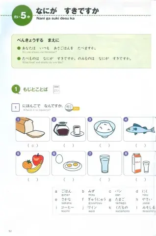 Marugoto shokyuu A1  topico 3 L 5