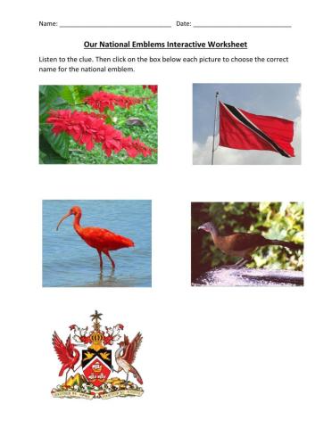 National Emblems of Trinidad and Tobago