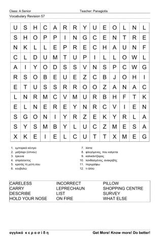 Asenior Wordsearch57