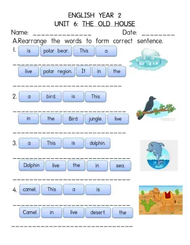 Unit 6 The Old House