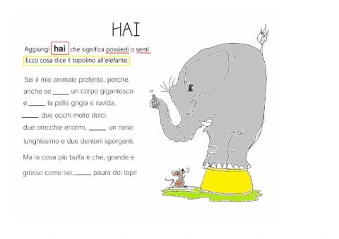 HAI - possiedi oppure senti