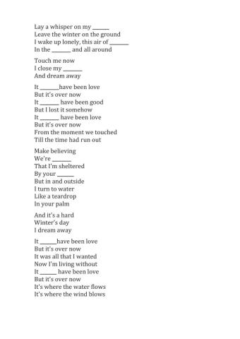 Roxette - It must have been love