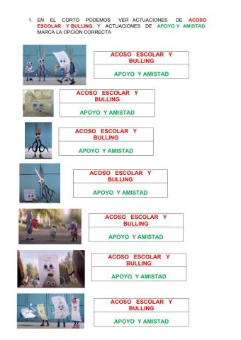 Acoso Escolar y Bulling