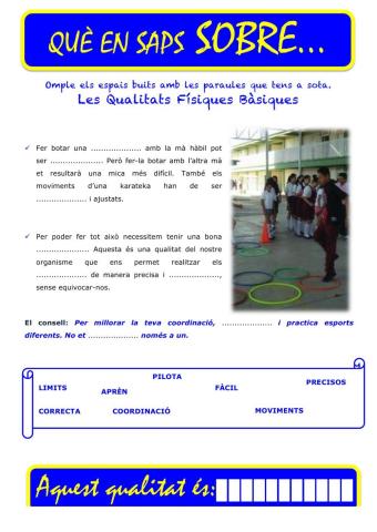 Que saps sobre... QFB Coordinació