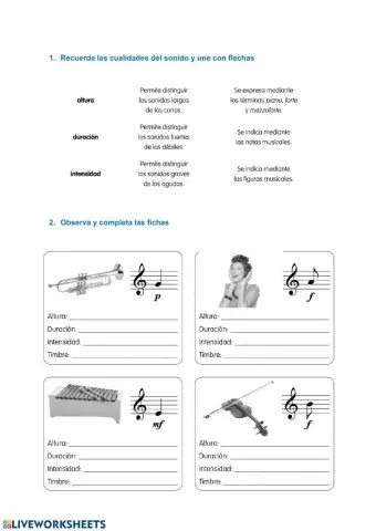 Cualidades del sonido