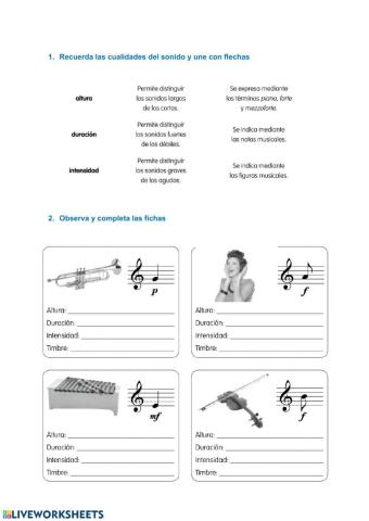 Cualidades del sonido
