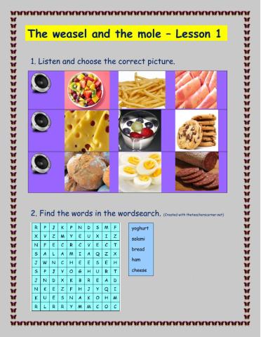 Magic Book 2 The weasel and the mole Unit 4 - Lesson 1