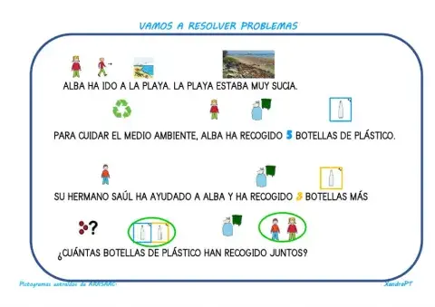 Problema playa contaminada. Resultado menor de 10