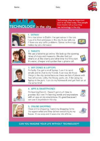 Technology in the city