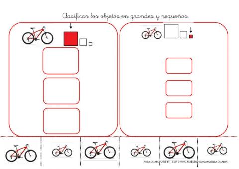 Grande-pequeño BICICLETAS