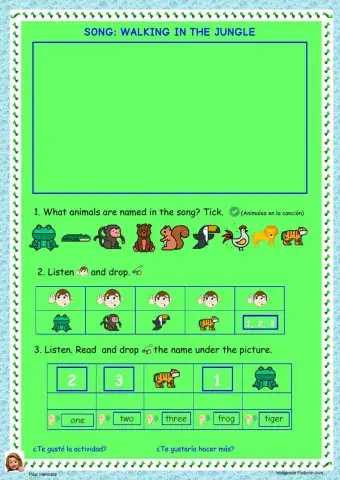 SONG WALKING IN THE JUNGLE