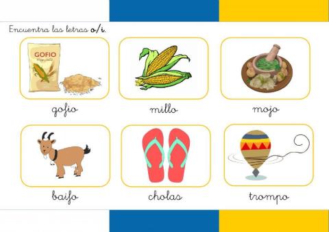 Vocabulario canario (letra i-o)