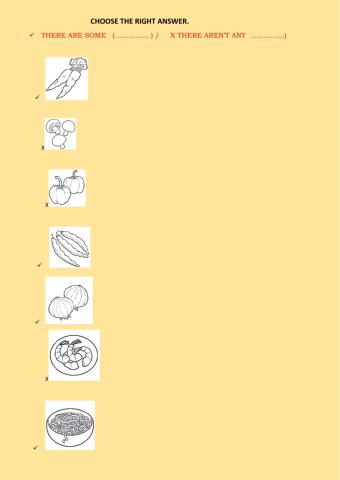 There are some and there aren't any