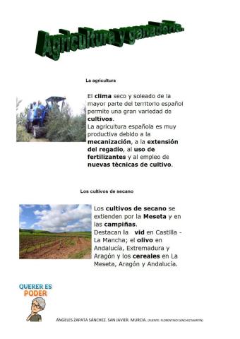 Agricultura y ganadería