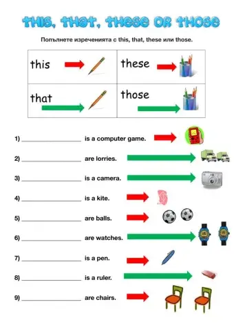 This That These or Those