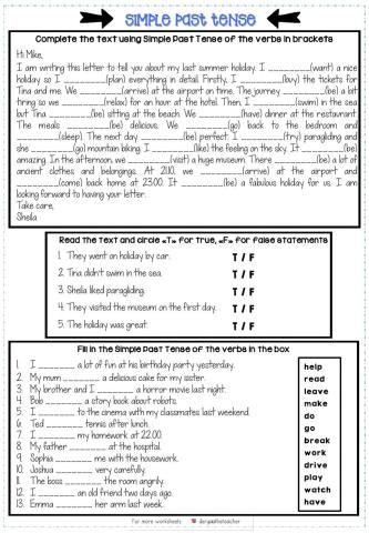 6.8. Simple Past Tense