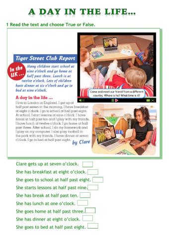 A day in the life...