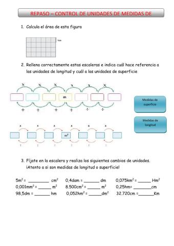 Medidas de superficie