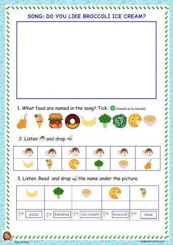 SONG DO YOU LIKE BROCCOLI ICE CREAM