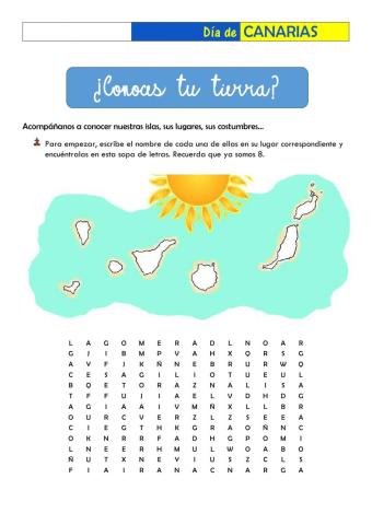 ¿Conoces tu tierra?