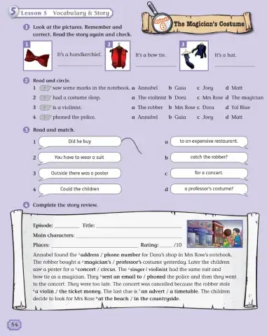 The magician costume