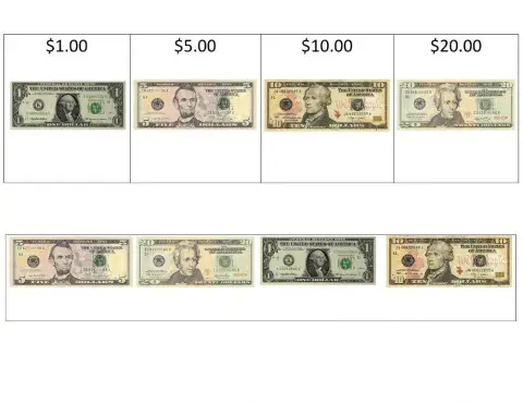 U.S. Currency Match