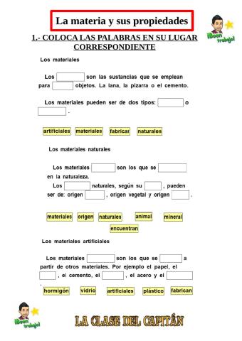 La materia y sus propiedades 2