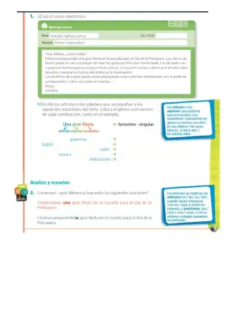 Art+iculo y adjetivo