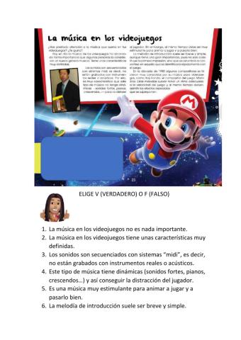 Música en los videojuegos