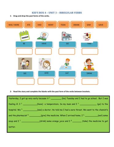 Unit3-Irregular Verbs