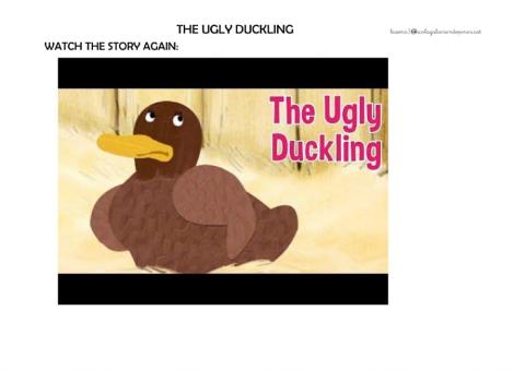 The ugly duclking 1