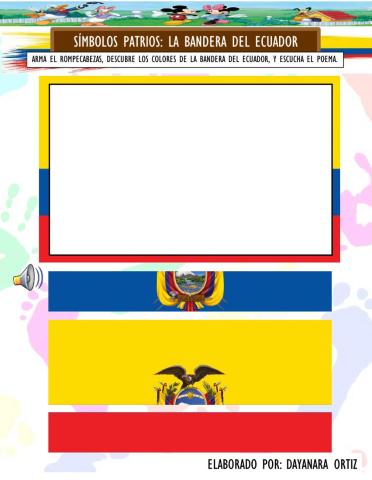 Los Símbolos Patrios del Ecuador