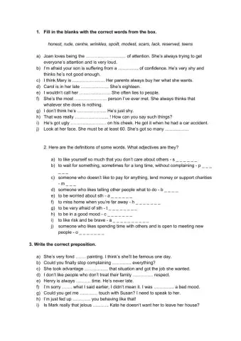 Matura express publishing unit 1 test