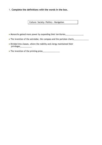 Revision Social Science